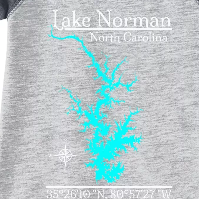 Lake Norman North Carolina Infant Baby Jersey Bodysuit