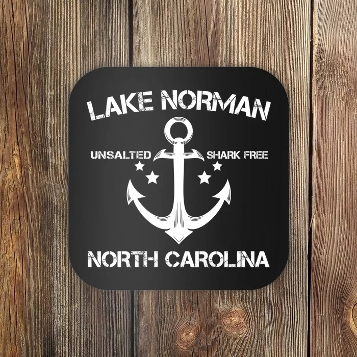 Lake Norman North Carolina Funny Fishing Camping Summer Gift Great Gift Coaster