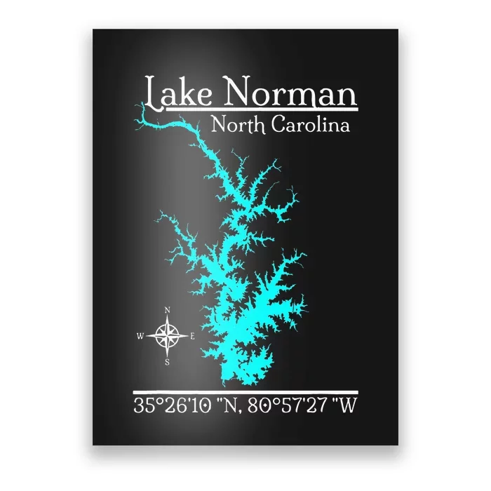 Lake Norman North Carolina Poster