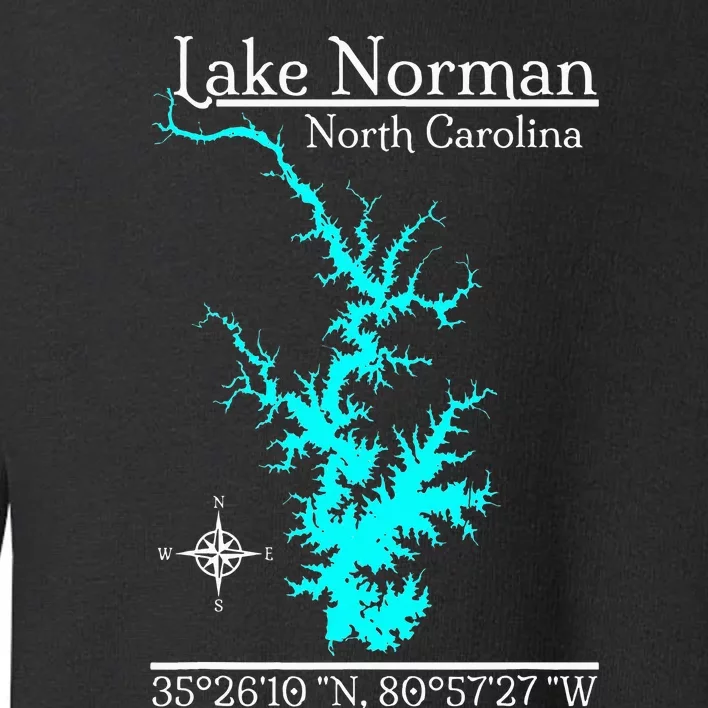 Lake Norman North Carolina Toddler Sweatshirt