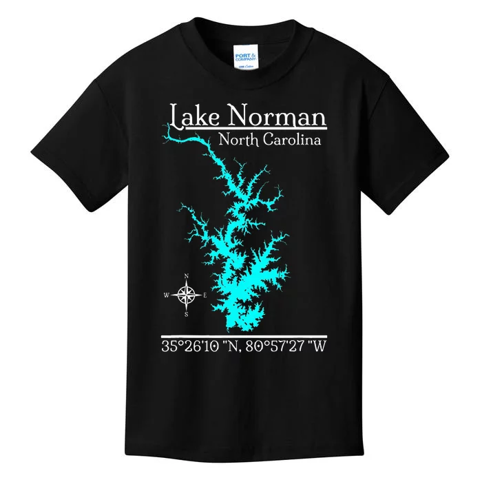 Lake Norman North Carolina Kids T-Shirt