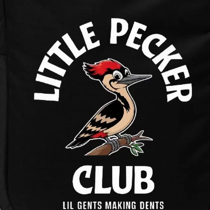 Little Nature Pecker Club Funny Woodpecker Impact Tech Backpack