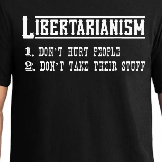 Libertarianism NonAggression Principle Libertarian Ancap Pajama Set