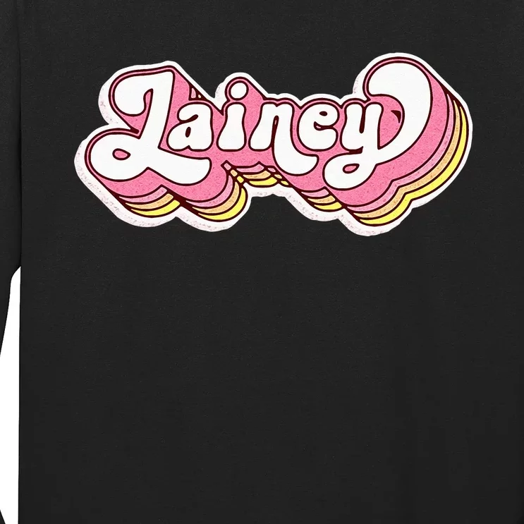 Lainey Name Personalized First Name Surname Long Sleeve Shirt