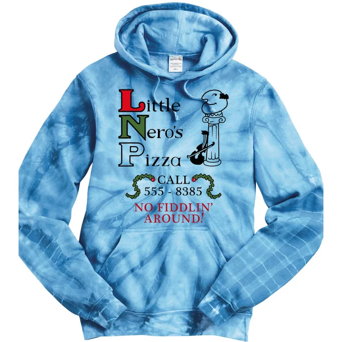 Little NeroS Pizza Tie Dye Hoodie