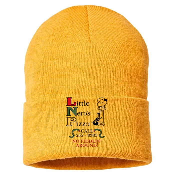 Little NeroS Pizza Sustainable Knit Beanie