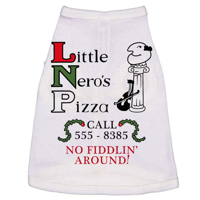 Little NeroS Pizza Doggie Tank