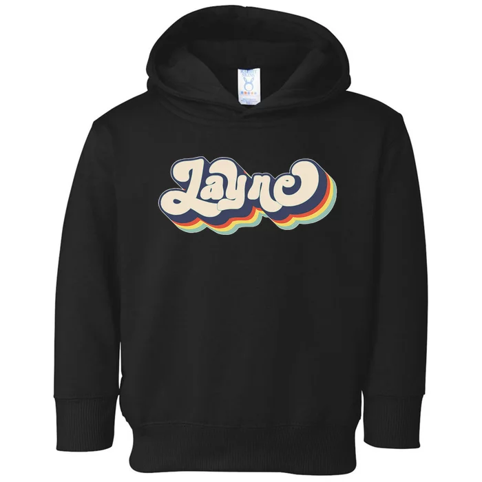 Layne Name Personalized Surname First Name Layne Toddler Hoodie