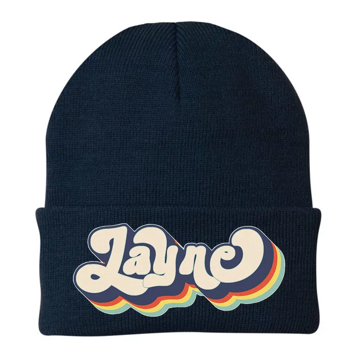 Layne Name Personalized Surname First Name Layne Knit Cap Winter Beanie