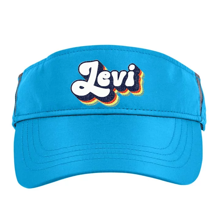 Levi Name Personalized Surname Adult Drive Performance Visor