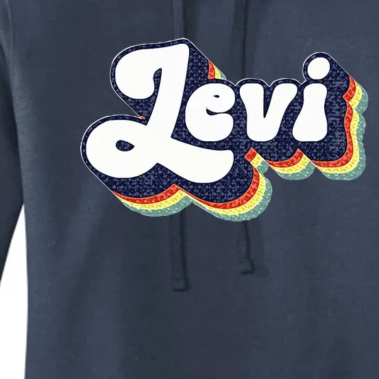 Levi Name Personalized Surname Women's Pullover Hoodie