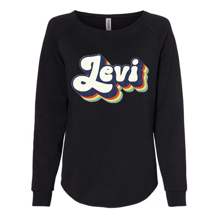 Levi Name Personalized Surname First Name Levi Womens California Wash Sweatshirt