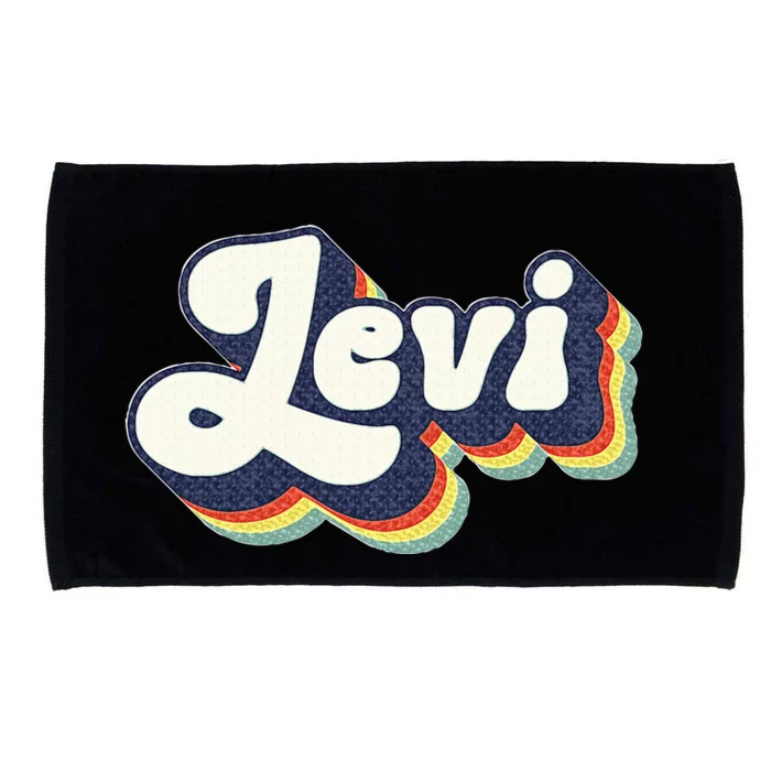 Levi Name Personalized Surname First Name Levi Microfiber Hand Towel