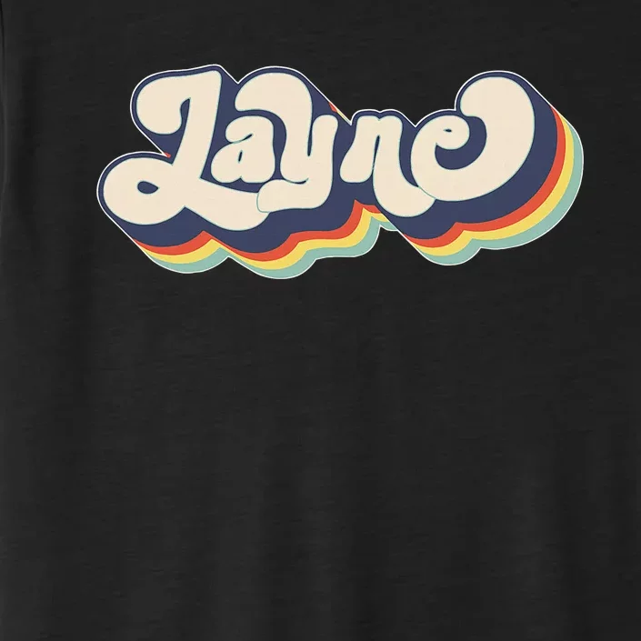 Layne Name Personalized Surname First Name Layne ChromaSoft Performance T-Shirt