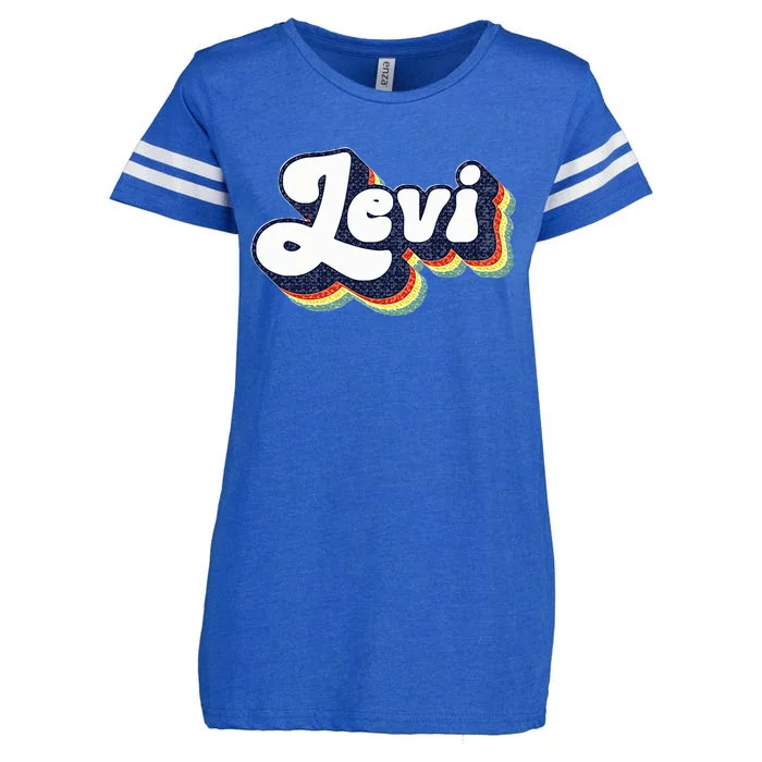 Levi Name Personalized Surname First Name Levi Enza Ladies Jersey Football T-Shirt