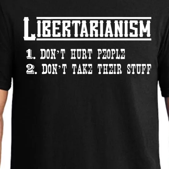 Libertarianism NonAggression Principle Libertarian Ancap Pajama Set