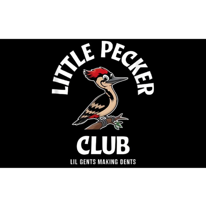 Little Nature Pecker Club Funny Woodpecker Bumper Sticker