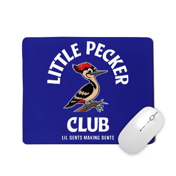 Little Nature Pecker Club Woodpecker Mousepad