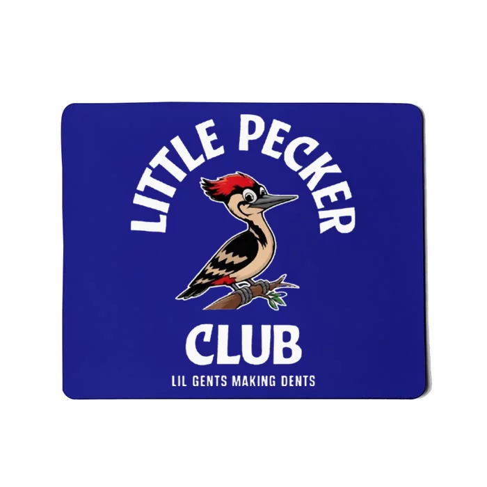 Little Nature Pecker Club Woodpecker Mousepad