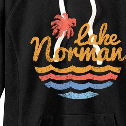 Lake Norman Retro Logo Women's Fleece Hoodie