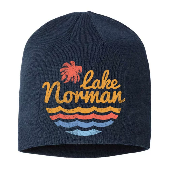 Lake Norman Retro Logo 8 1/2in Sustainable Knit Beanie