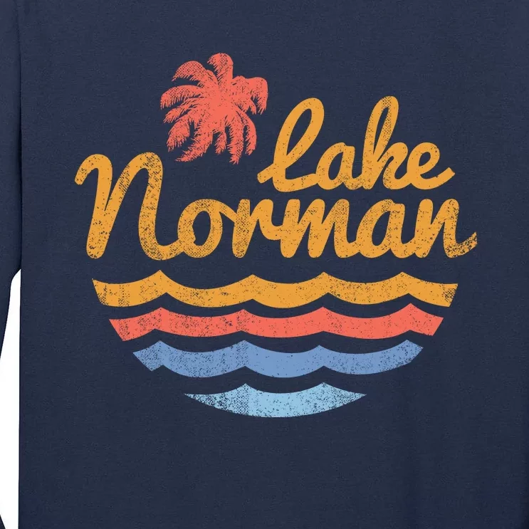 Lake Norman Retro Logo Tall Long Sleeve T-Shirt