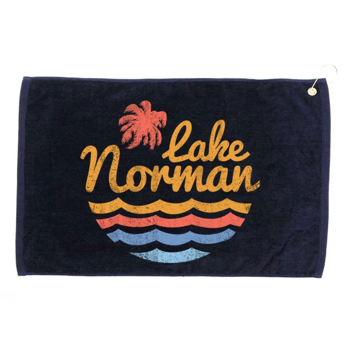 Lake Norman Retro Logo Grommeted Golf Towel