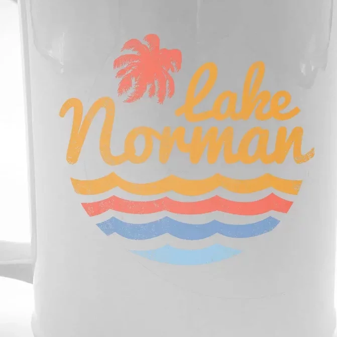 Lake Norman Retro Logo Front & Back Beer Stein