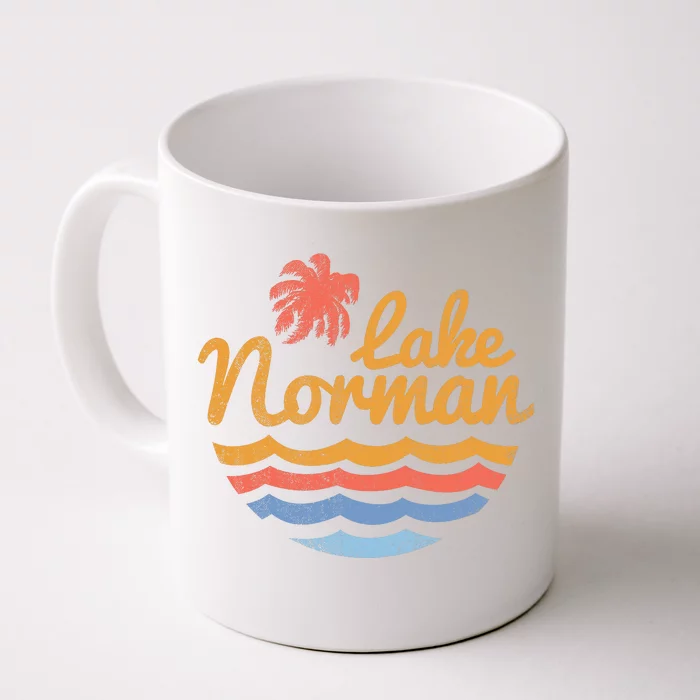 Lake Norman Retro Logo Front & Back Coffee Mug