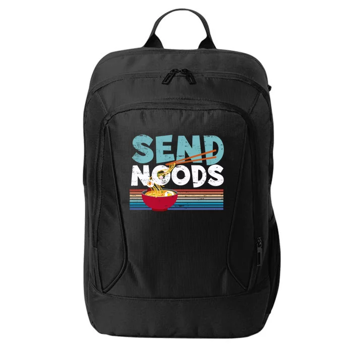 Love Noods Send Noodles Joke Ra Fan Gift Funny Gift City Backpack