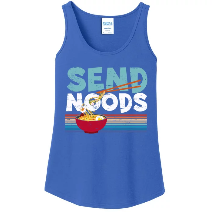 Love Noods Send Noodles Joke Ra Fan Gift Funny Gift Ladies Essential Tank