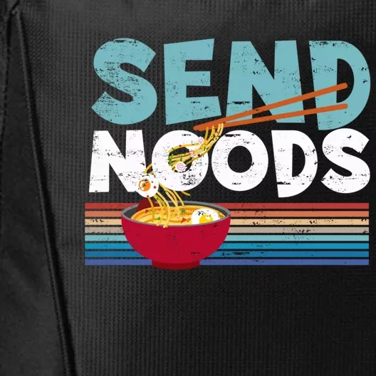 Love Noods Send Noodles Joke Ra Fan Gift Cool Gift City Backpack