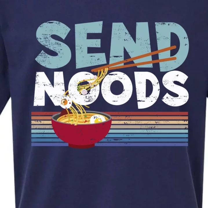 Love Noods Send Noodles Joke Ra Fan Gift Meaningful Gift Sueded Cloud Jersey T-Shirt