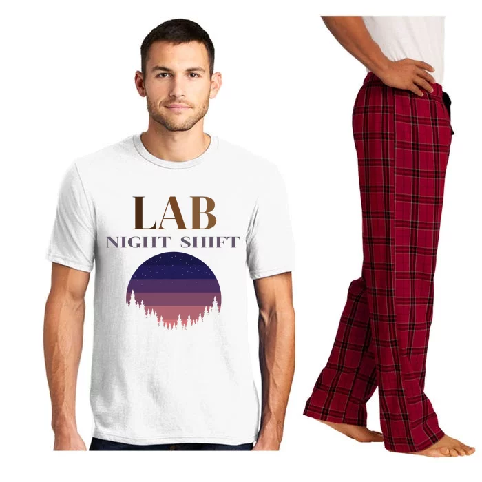 Lab Night Shift Lab Tech Life Laboratory Scientist Lab Week Pajama Set