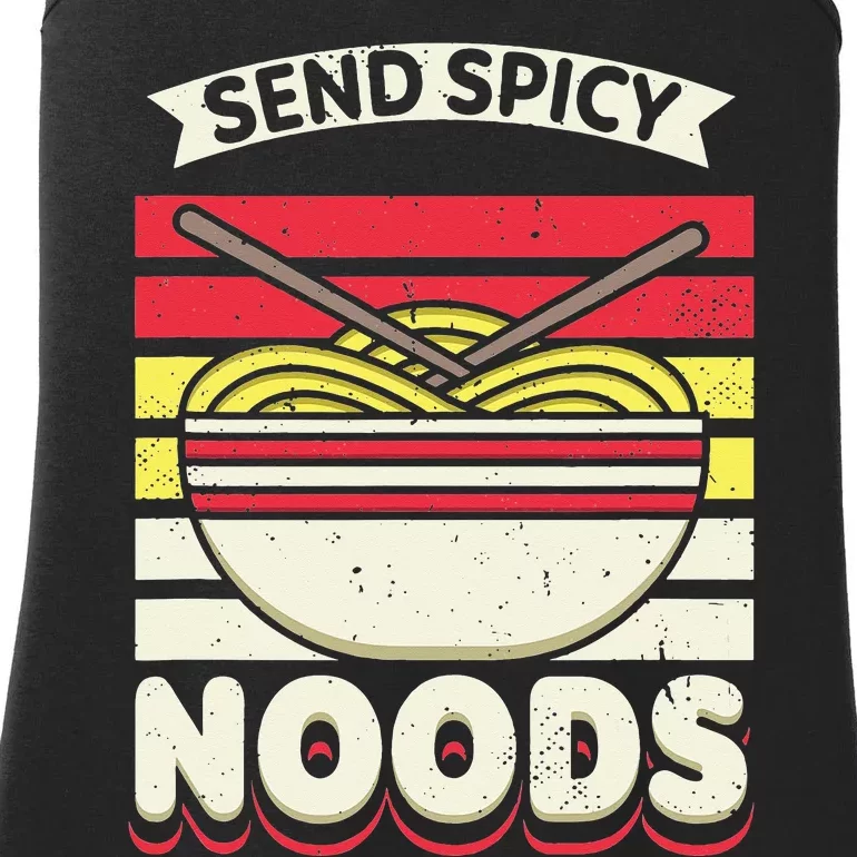 Love Noods Send Noodles Joke Ra Fan Ladies Essential Tank