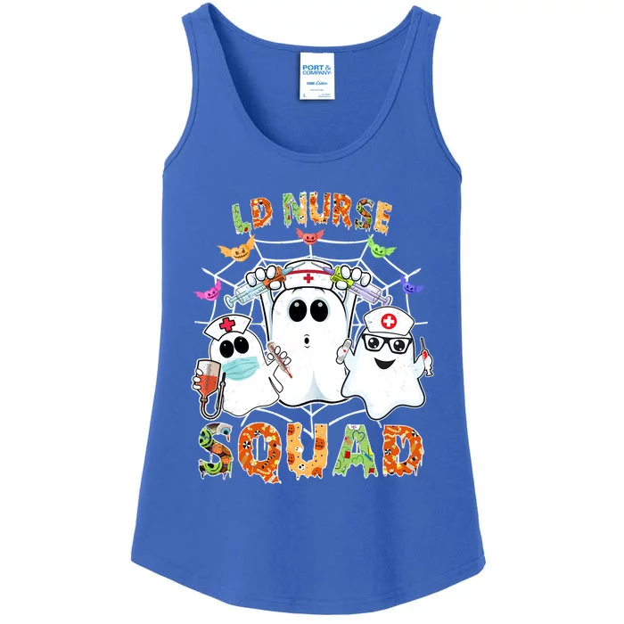 Ld Nurse Squad Boo Halloween Matching Gift Ladies Essential Tank