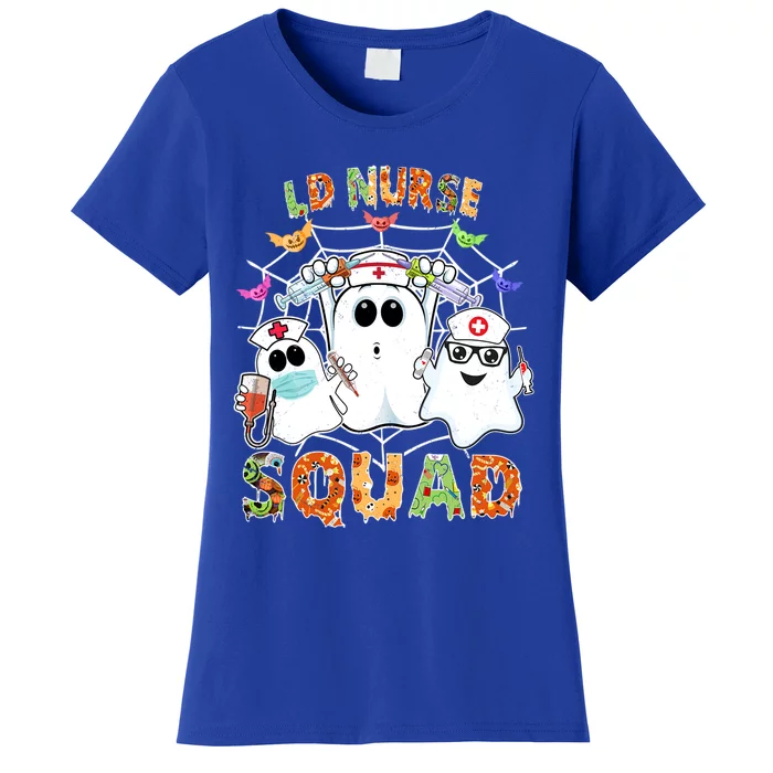 Ld Nurse Squad Boo Halloween Matching Gift Women's T-Shirt