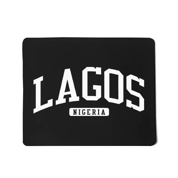 Lagos Nigeria Style Mousepad