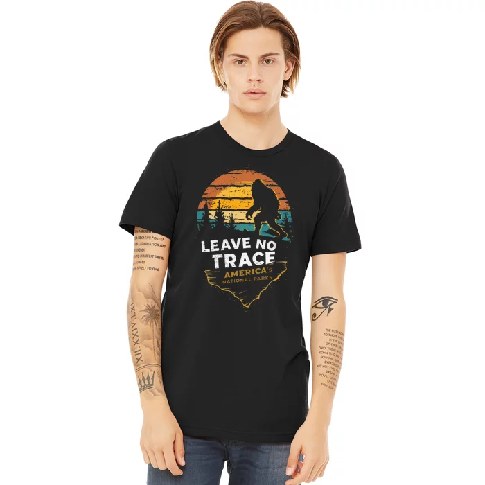 Leave No Trace AmericaS National Parks Premium T-Shirt