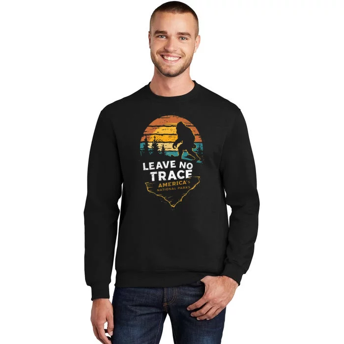 Leave No Trace AmericaS National Parks Tall Sweatshirt