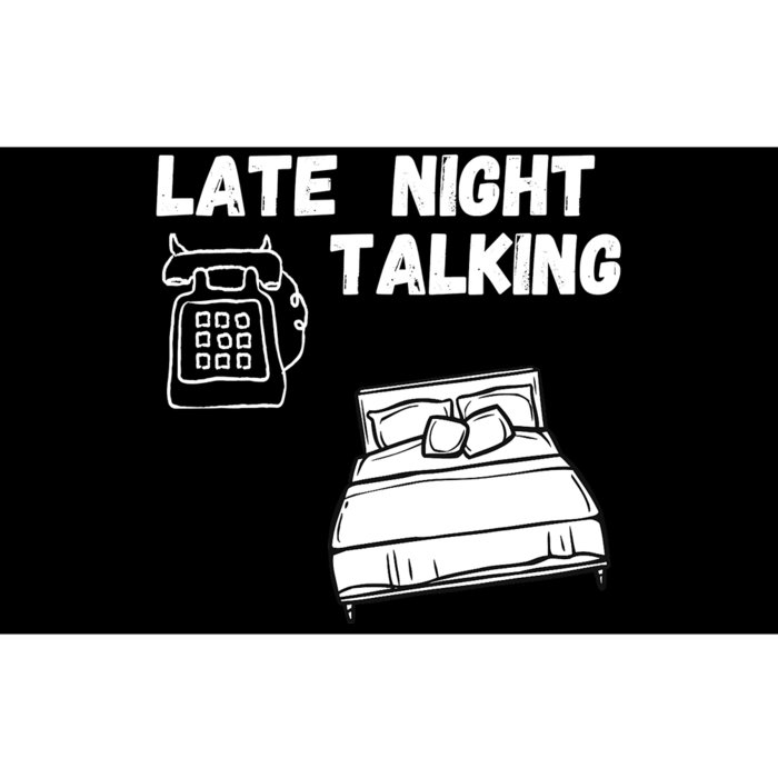 Late Night Talking Bumper Sticker