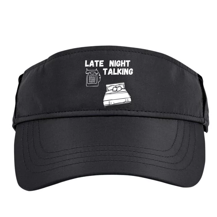 Late Night Talking Adult Drive Performance Visor