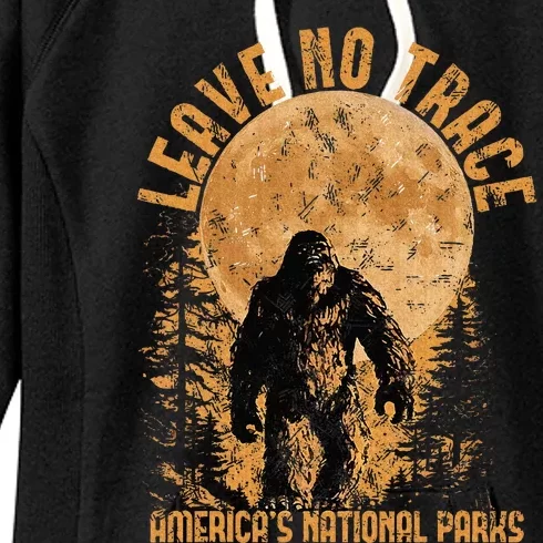 Leave No Trace America National Parks Women's Fleece Hoodie