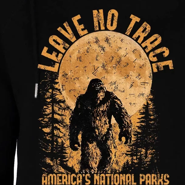 Leave No Trace America National Parks Womens Funnel Neck Pullover Hood