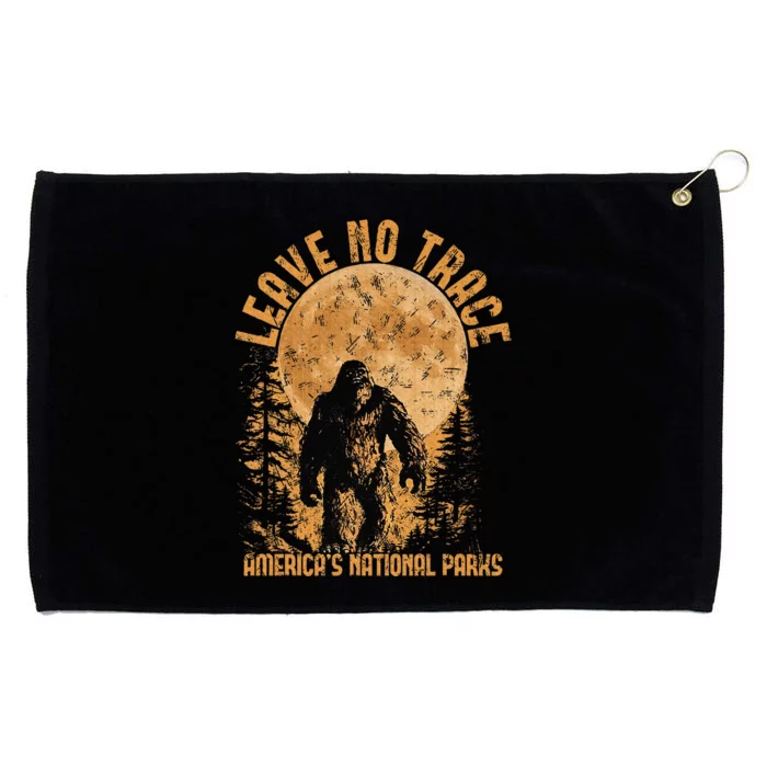 Leave No Trace America National Parks Grommeted Golf Towel