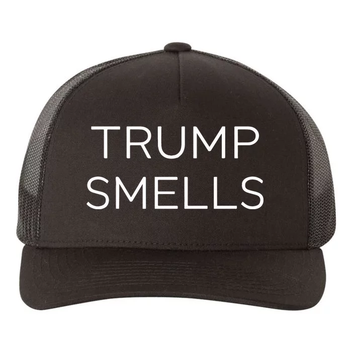 Liam Nissan Trump Smells Yupoong Adult 5-Panel Trucker Hat