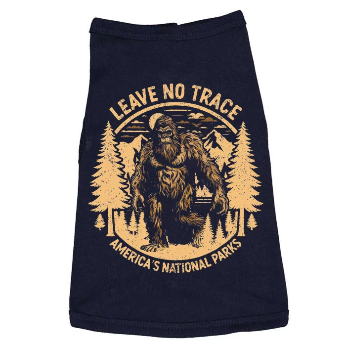 Leave No Trace Big Foot America National Parks Doggie Tank