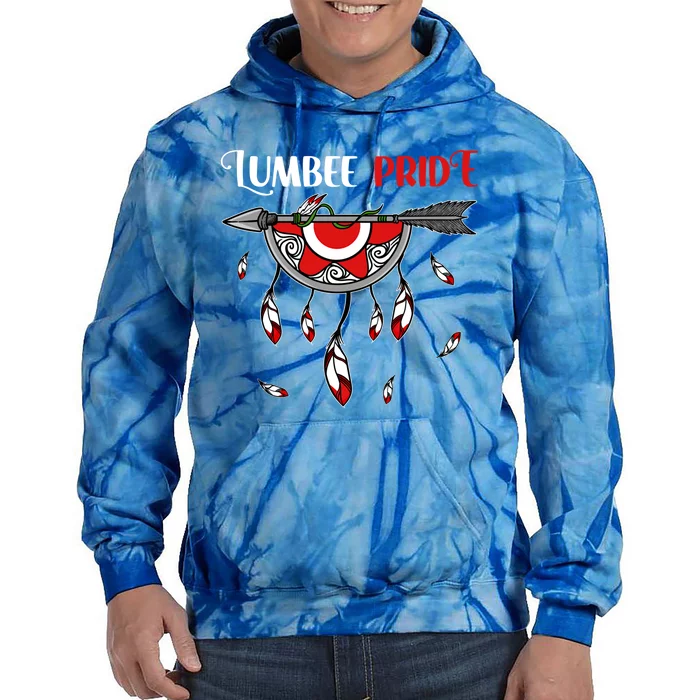 Lumbee Native Tribal Pride Indigenous Heritage Indian Tribe Funny Gift Tie Dye Hoodie