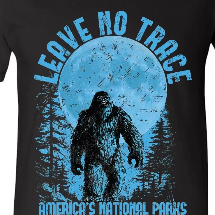 Leave No Trace America National Parks V-Neck T-Shirt