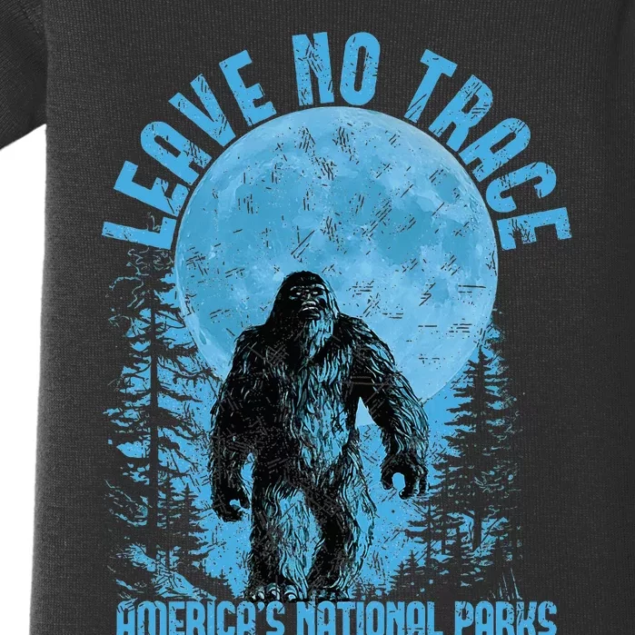 Leave No Trace America National Parks Baby Bodysuit